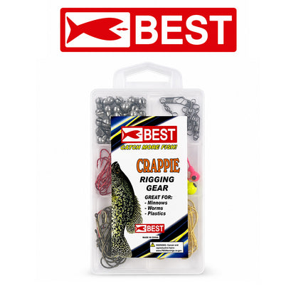Crappie Species Kit 101-Piece Fishing Tackle Pack
