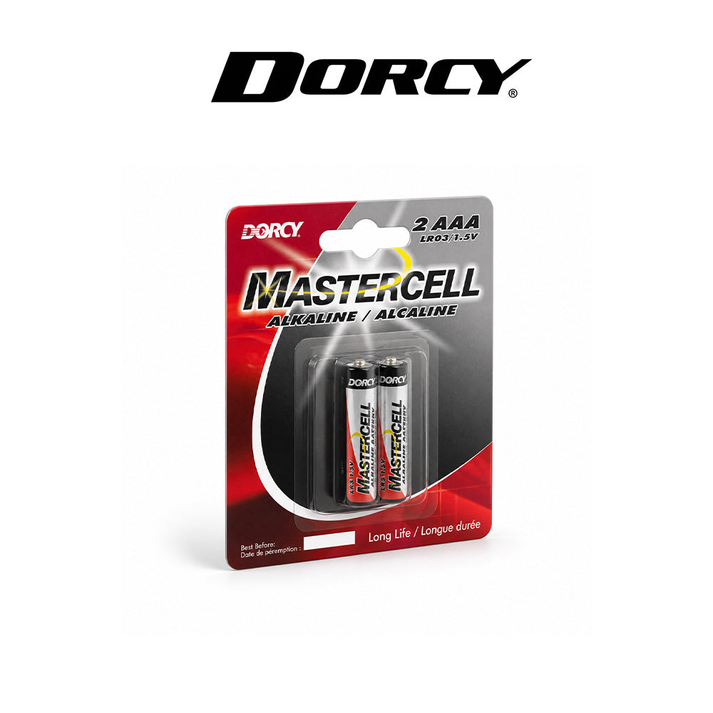 Dorcy Mastercell Alkaline Battery AAA 2-Pack