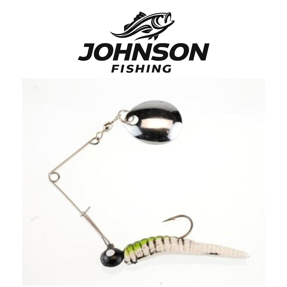 Johnson Fishing Beetle Spin Nickel 2-in-1 ¼ oz 6-Pack