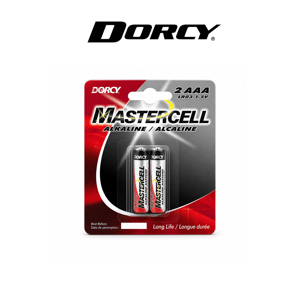 Dorcy Mastercell Alkaline Battery AAA 2-Pack
