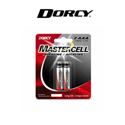 Dorcy Mastercell Alkaline Battery AAA 2-Pack