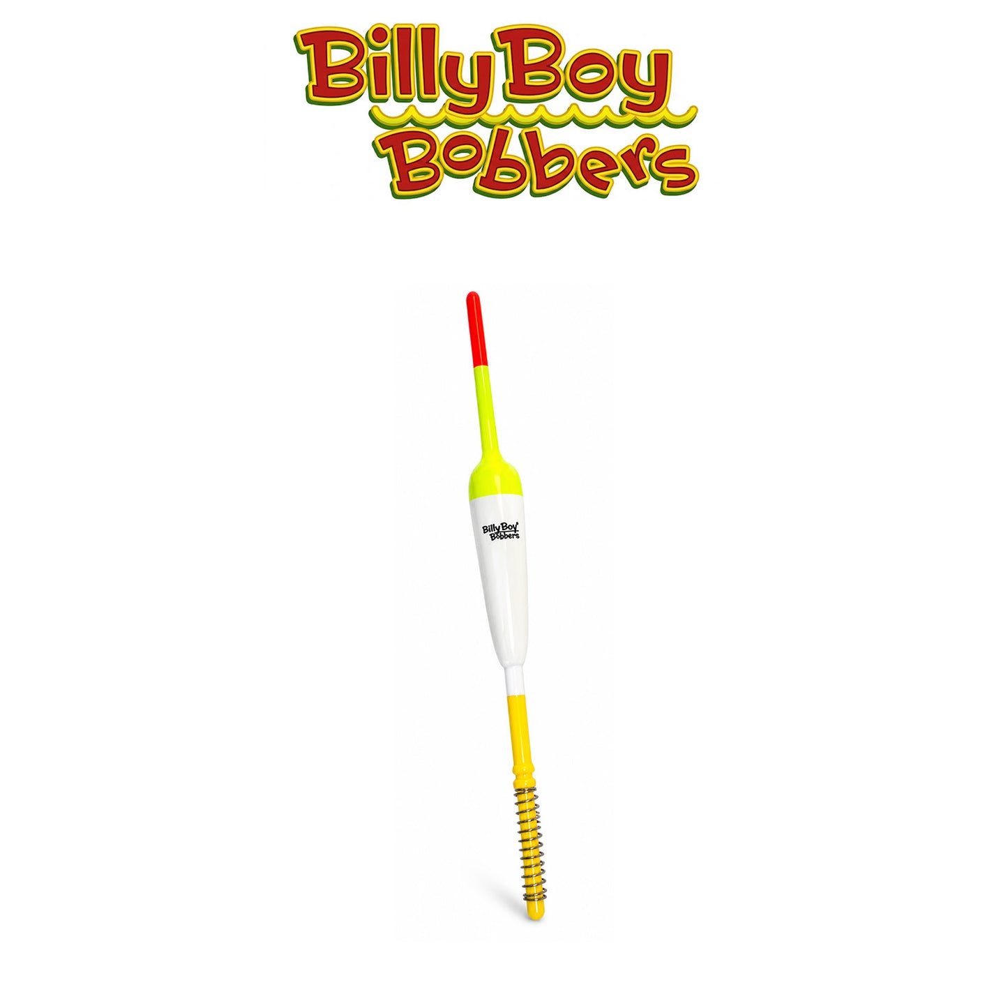 Billy Boy Lighted Balsa Spring Pencil Float 0.38" White - 2 Pack