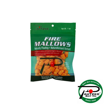 Pautzke Fire Mallows Floating Trout Bait 1 oz.