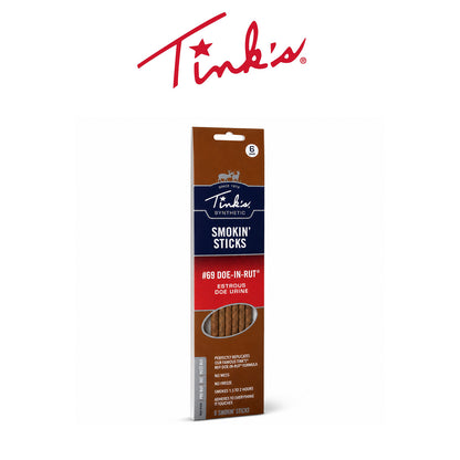 Tink’s Deer Smokin’ Rut Doe Sticks for Hunting & Deer Attraction