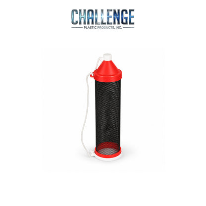 Challenge Plastics 6" Bait Cage – Red