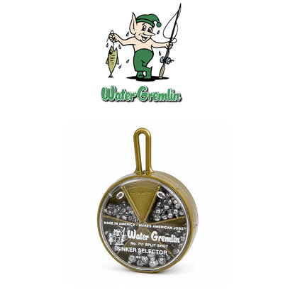 Water Gremlin 711 Removable Split Shot Selector Dial Fishing Sinkers