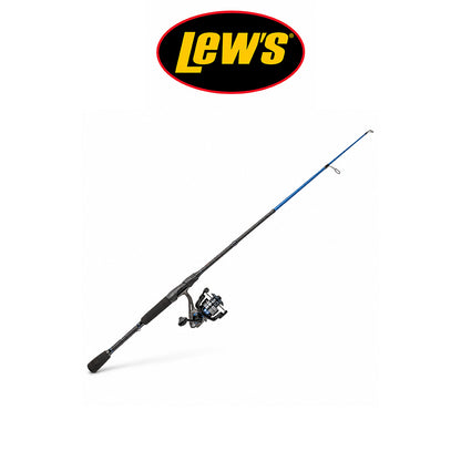 Lew’s American Hero Medium/Fast Spinning Combo 2-Piece Graphite Rod, 6’ - 7’, Reel Sizes 20/30/40, Ambidextrous
