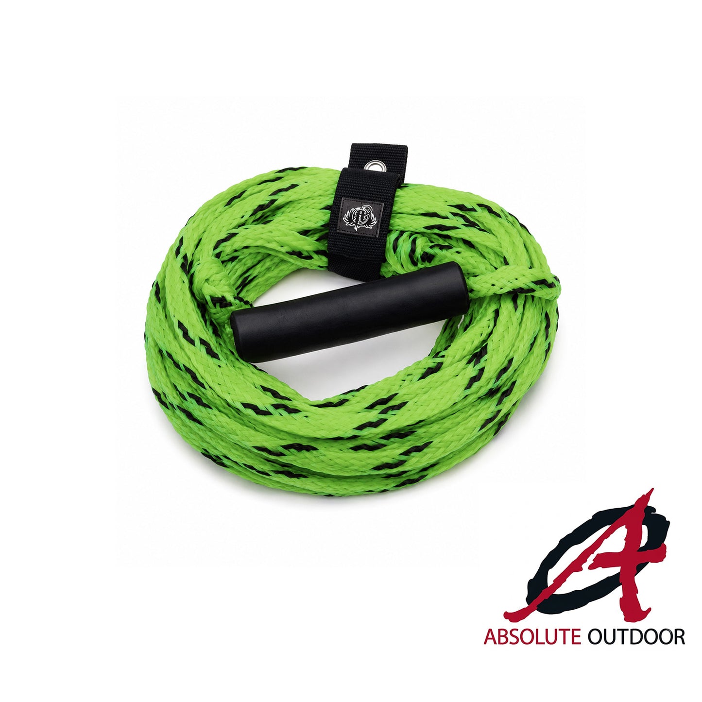 Absolute Outdoor Heavy-Duty Towable Tube Rope for Boating & Water Sports