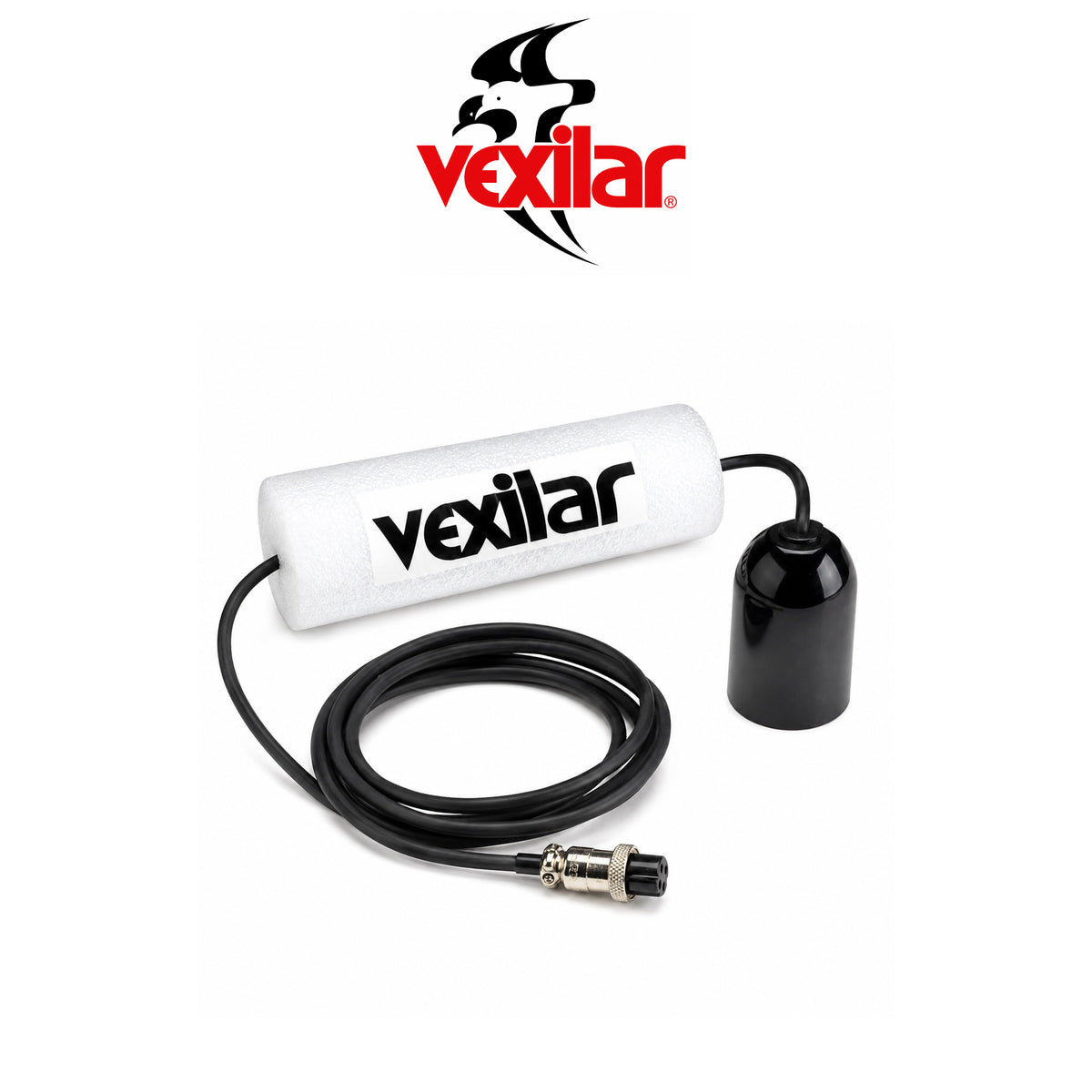 Vexilar 12° Ice-Ducer Ice Fishing Transducer with 7-Foot Cold-Weather Cable