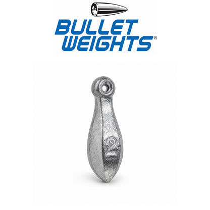 Bullet Weight Bulk Bank Sinkers 1–4 oz Fishing Weights