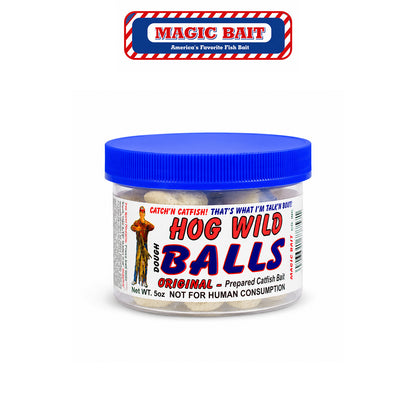 Magic Bait Hog Wild Dough Balls Ready-to-Use Fishing Bait