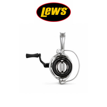 Lew’s Laser SG Ambidextrous Fishing Reel 5.2:1 Gear Ratio 7+1 Bearings Lightweight Graphite Ambidextrous