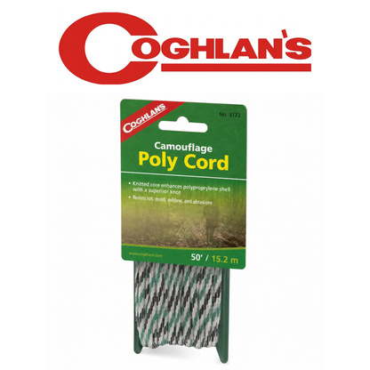 Coghlan’s Camouflage Poly Cord 9050 – Premium Multipurpose Outdoor Utility Cord