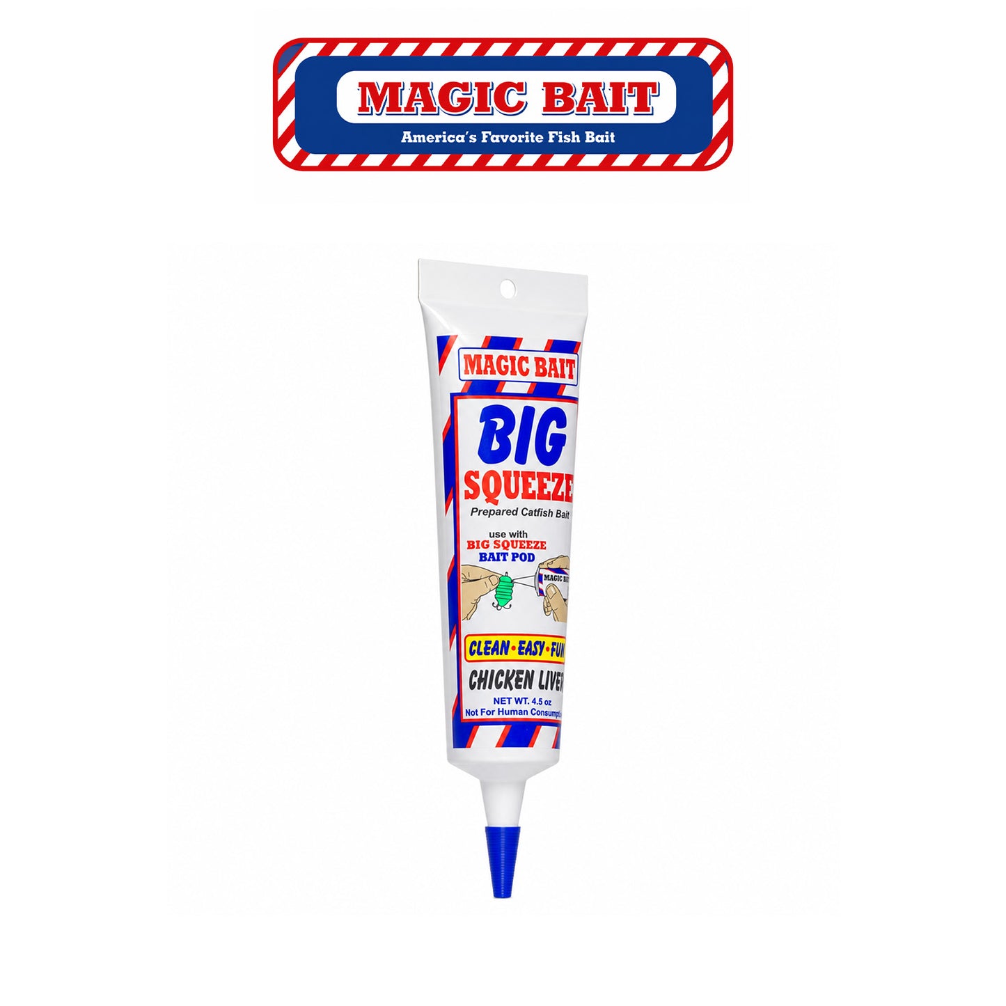 Magic Bait Big Squeeze Liver Soft Plastic Fishing Bait