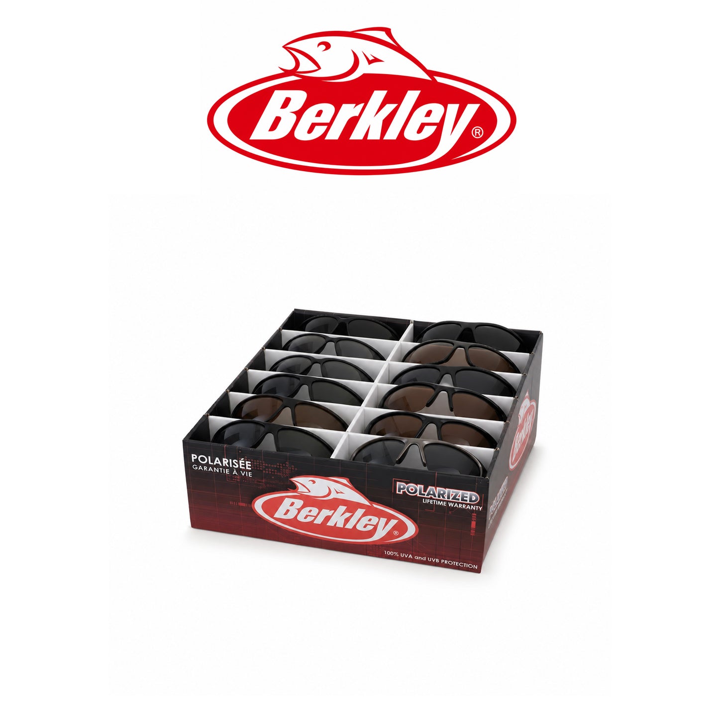 Berkley Polarized Fishing Shades with UV Protection