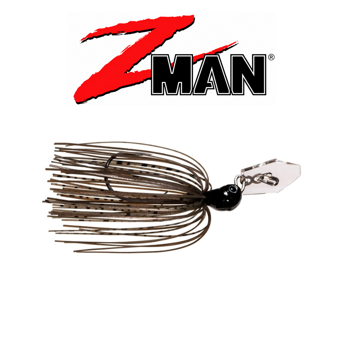 Z-Man JackHammer StealthBlade ChatterBait Fishing Lure