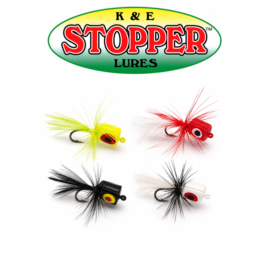 K&E Stopper Small Popper Assortment FKS-SP4PK 4-Piece Pack
