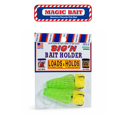 Magic Bait Big'n Bait Holder - Chartreuse