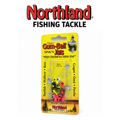 Gum-Ball Sink'n Jigs (12-99) – Versatile Weighted Fishing Jigs