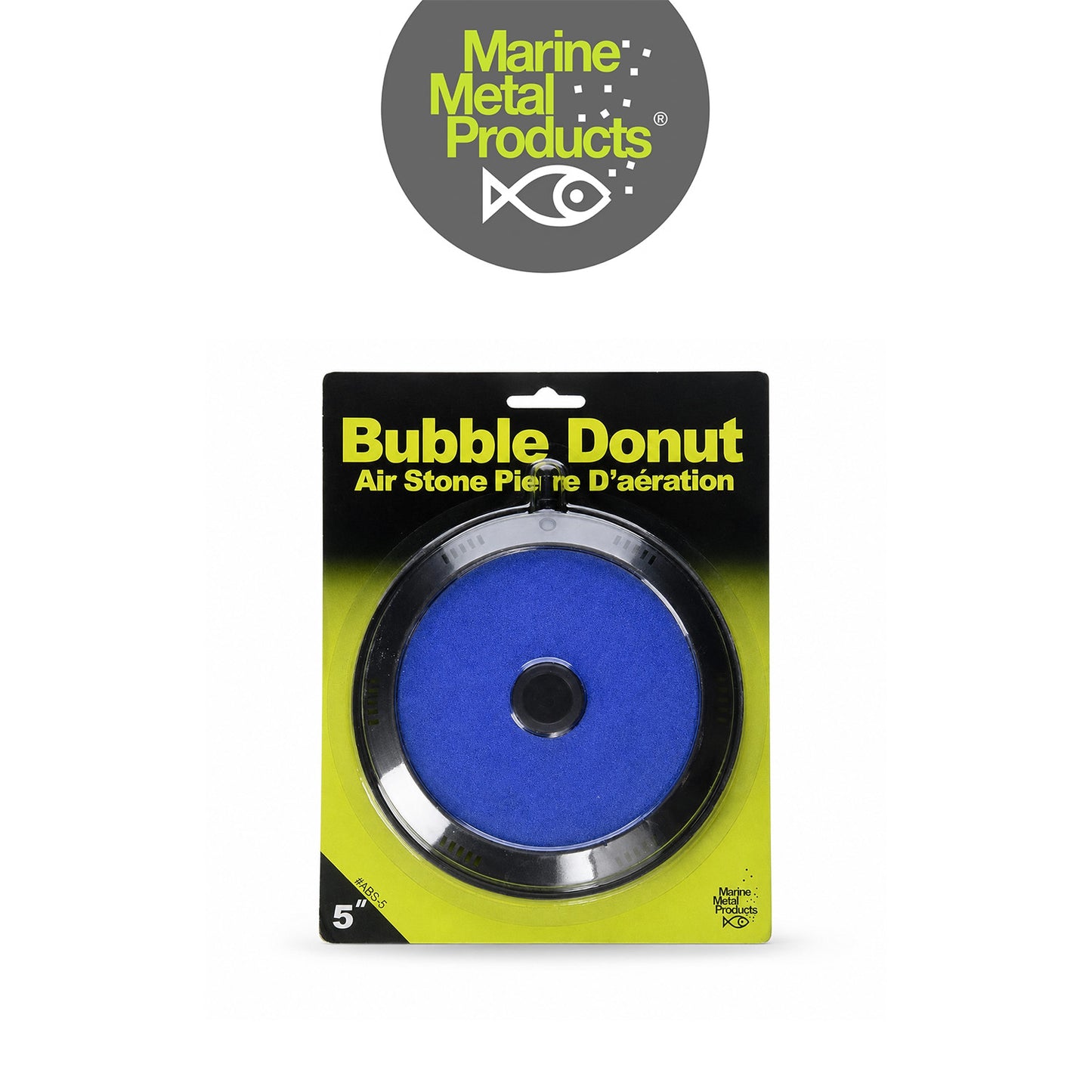 Marine Metal Bubble Donut 5" Air Diffuser for Live Bait Tanks & Aquariums
