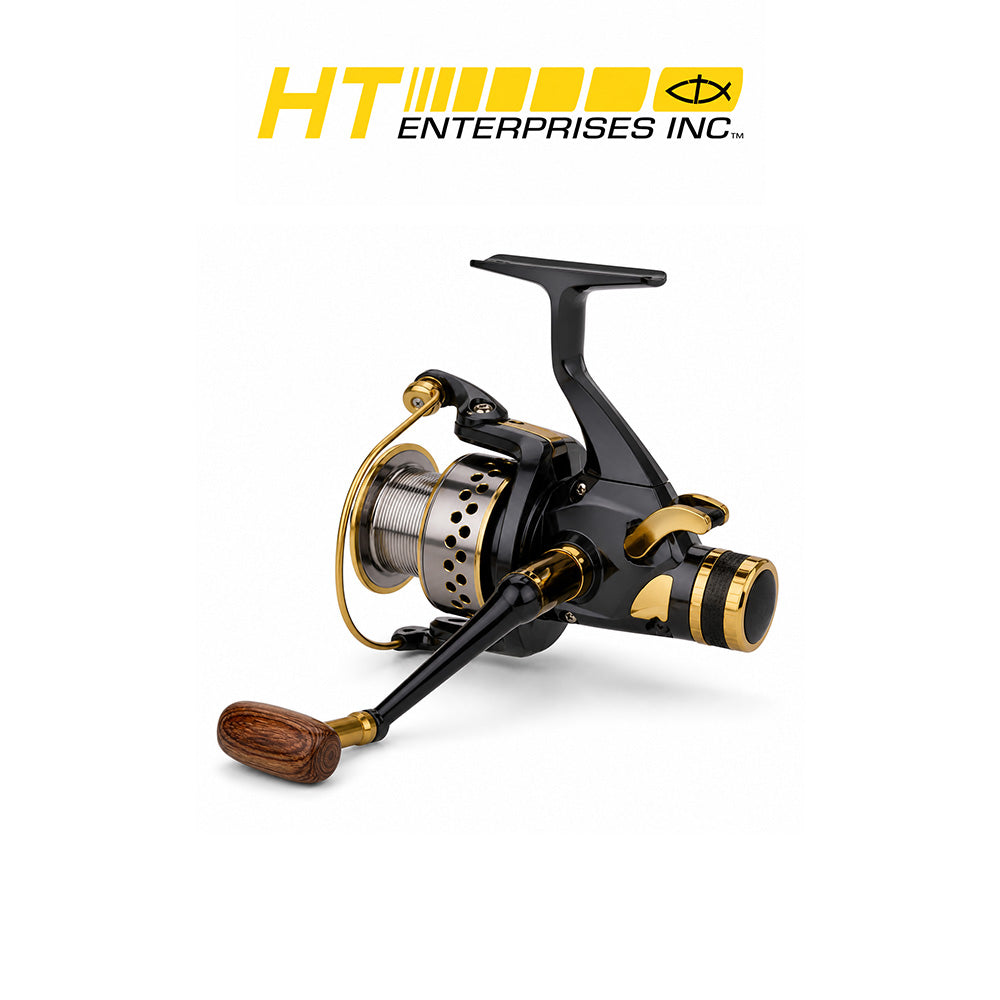 HT Big Game Pro Bait Runner Reel Size 60 with 3 Ball Bearings and Instant Anti-Reverse