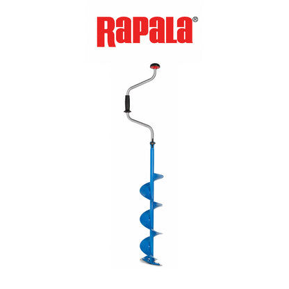 Rapala Mora 2-Piece Hand Ice Auger – 5", 6", 7", 8" Sizes