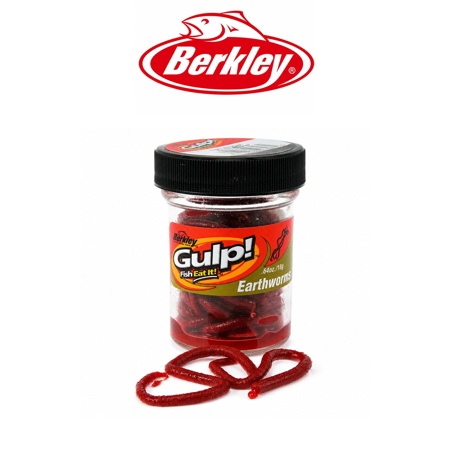 Berkley Gulp!® Earthworm Red Wiggler Fishing Bait