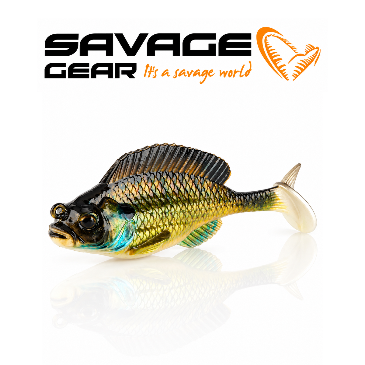 Savage Gear Structure Gill 2.4" 3/8 oz Realistic Soft Swimbait Fishing Lure
