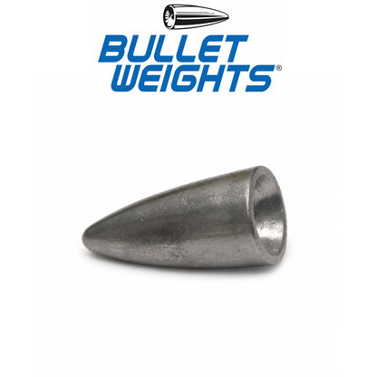 Bullet Weights Worm Fishing Weights Assorted Sizes 1/16oz–1/2oz