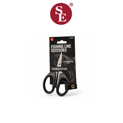 SE 4-1/4" Stainless Steel Fishing Line Scissors