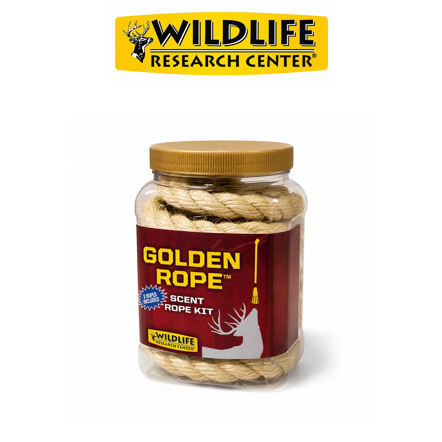 Wildlife Research Golden Rope Scent Rope Kit, 4 fl oz