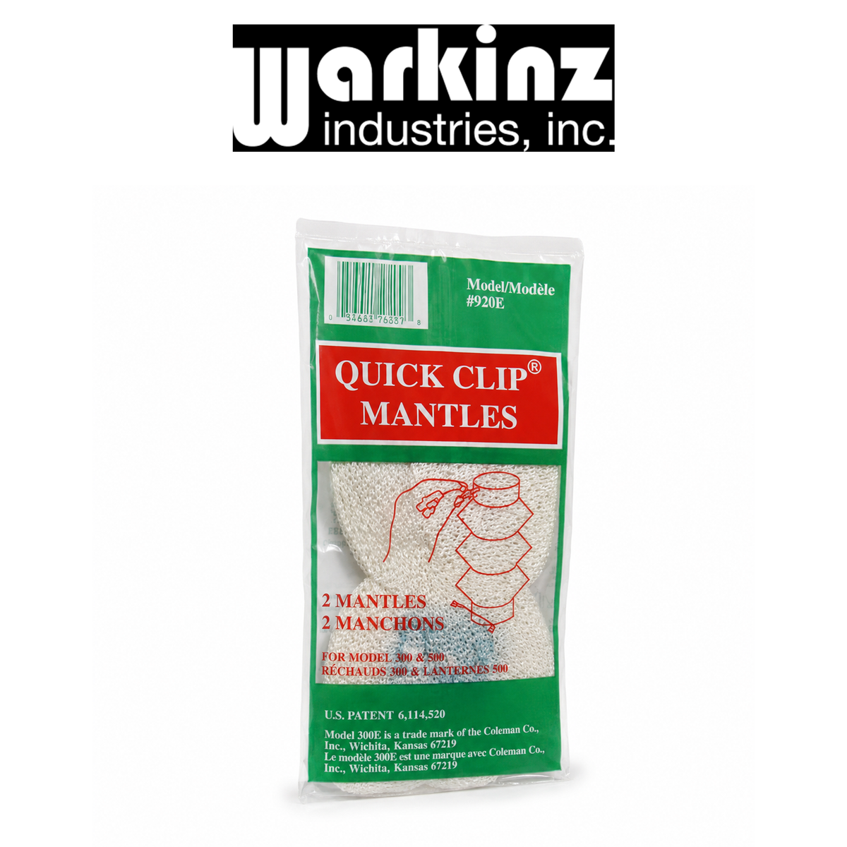 Warkinz Quick Clip Mantle for Northstar 2-Pack, 10-Pack Bundle