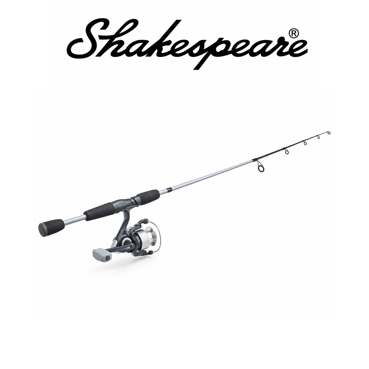 Shakespeare Navigator 6' Spinning Reel and Fishing Rod Combo 30 Size Grey