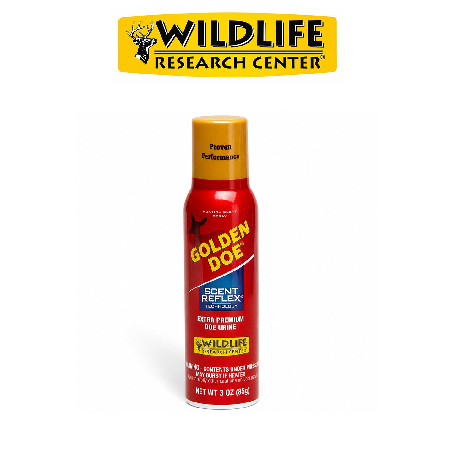 Wildlife Research Golden Doe Scent Spray 3 oz Long-Lasting Buck Attraction Hunting Scent