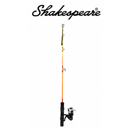 Shakespeare Sturdy Stik 28" Medium Light Ice Fishing Combo SSICE28MLCBO