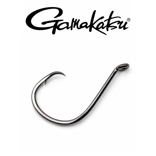 Gamakatsu Big Cat Circle NSB Nickel Silver Black Fishing Hook