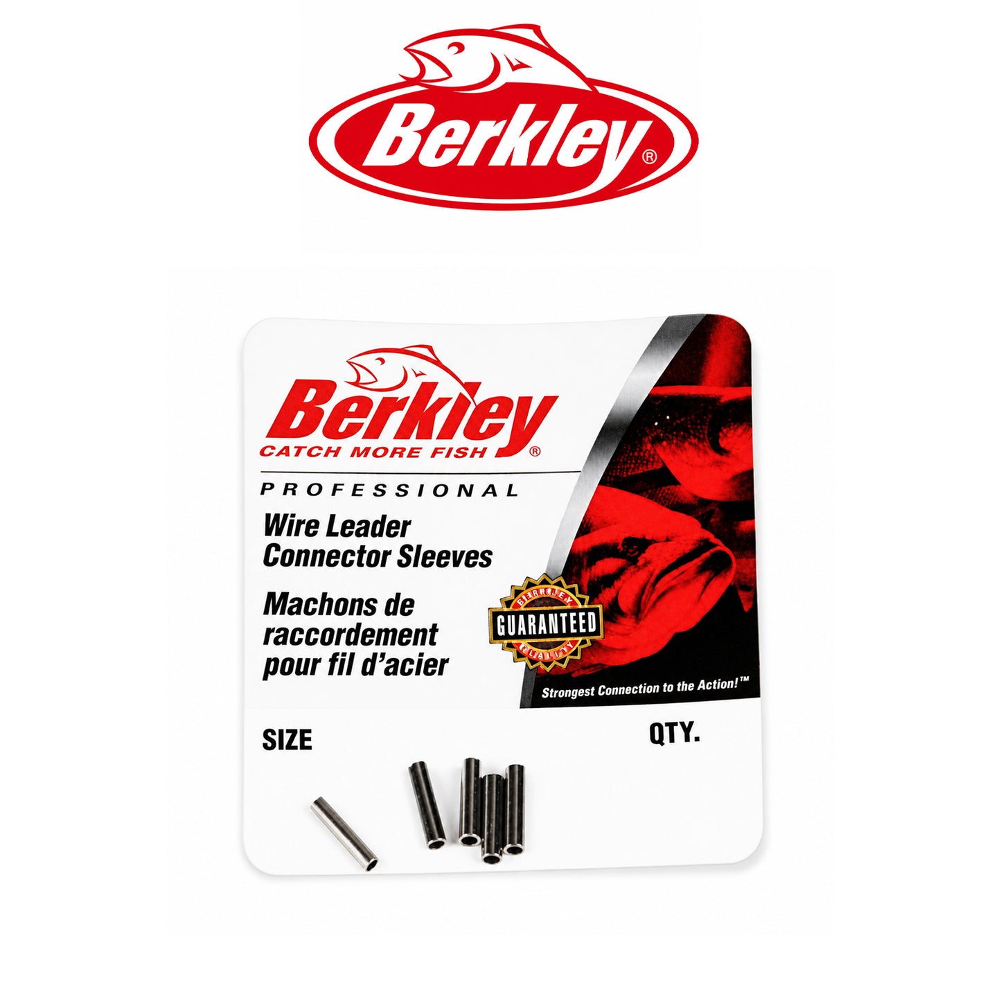 Berkley #60-80 Connector Sleeves for Fishing Leaders