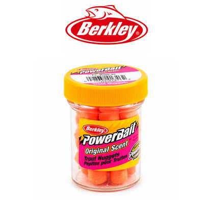Berkley PowerBait Power Nuggets Fluorescent Orange Trout Bait