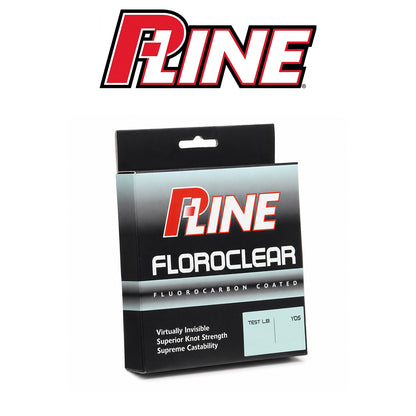 P-Line FCCF Clear Fluorescent Copolymer Fluorocarbon Fishing Line