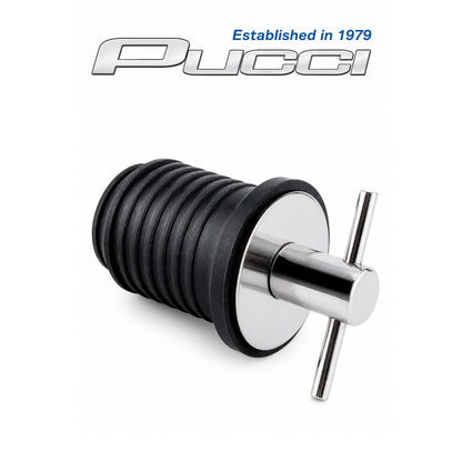 Pucci 1" Turn Handle Drain Plug