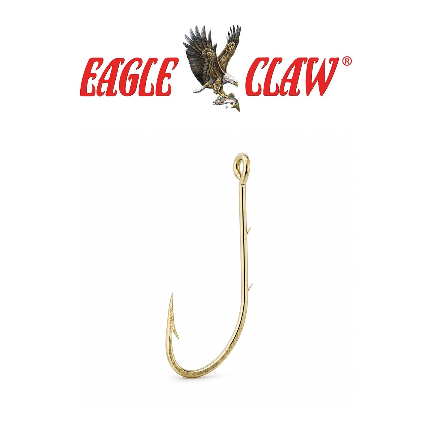 Eagle Claw 186AH Baitholder Offset Fishing Hooks – 5 Pack