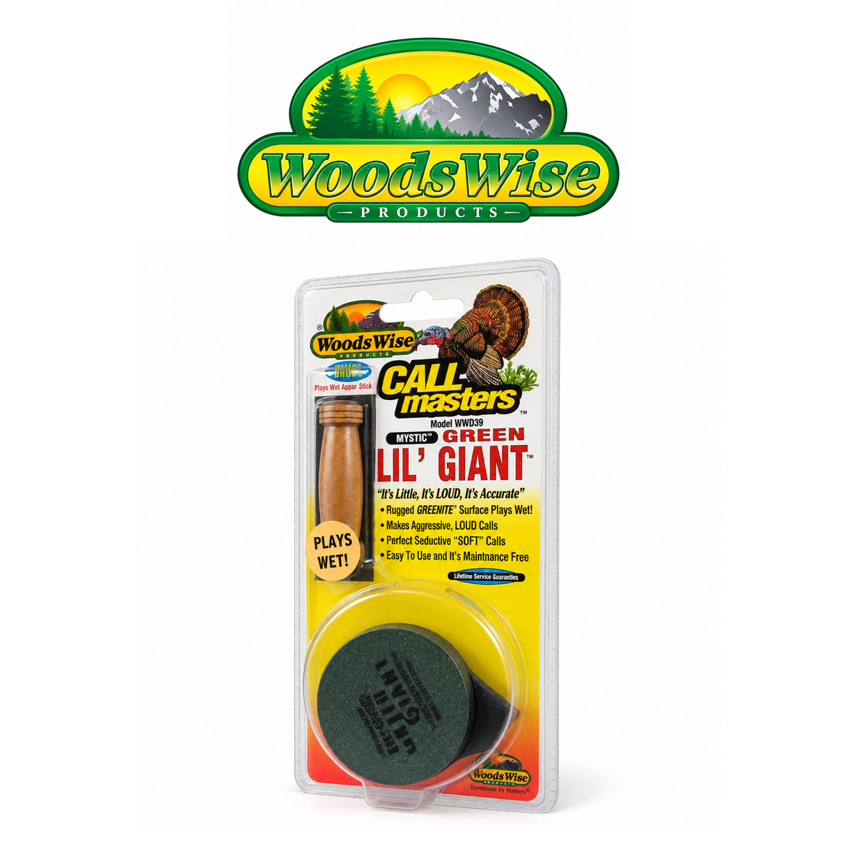 Woods Wise Mystic Mean Green Game Call – Realistic Sound &amp; Easy Calling
