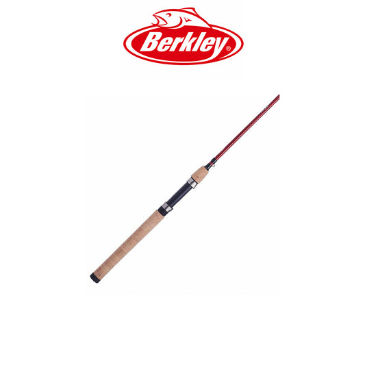 Berkley Cherrywood® HD Spinning Rod | Fast Action | 6 Guides | 6'6" and 7' Options | Medium Light to Medium Heavy | 4-17 lb Line Rating