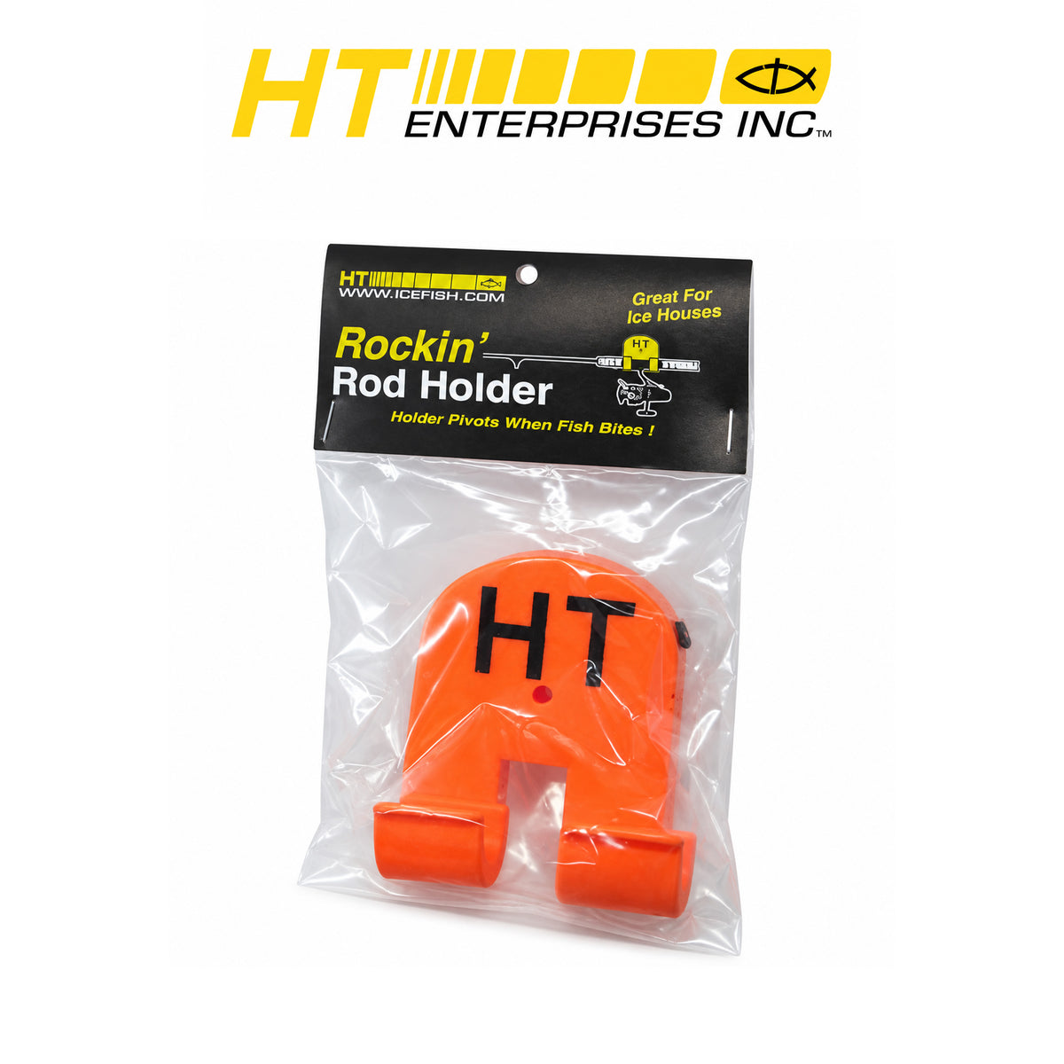 HT Enterprises Rockin Rod Holder Durable Tip-Down Style Fishing Rod Holder