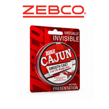 Zebco Cajun Low Vis Red Fishing Line 330 Yards 10 lb