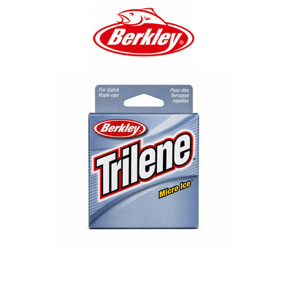 Berkley Trilene Micro Ice Fishing Line – Clear Steel, 6lb Test