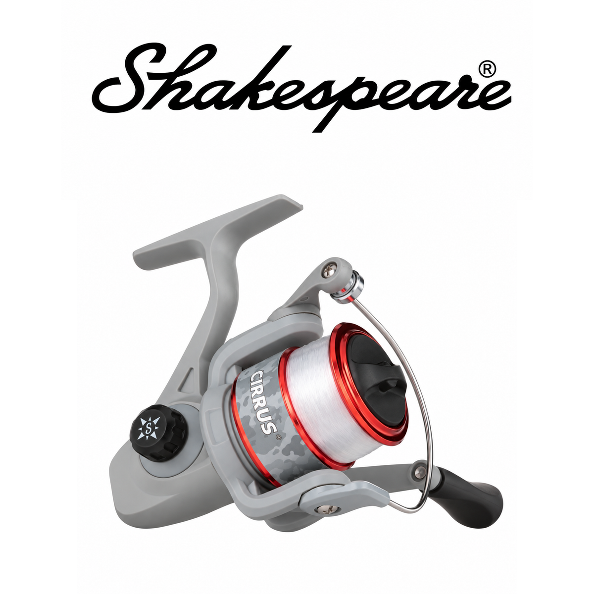 Shakespeare Cirrus® Spinning Reel – Smooth &amp; Reliable Freshwater Fishing Reel