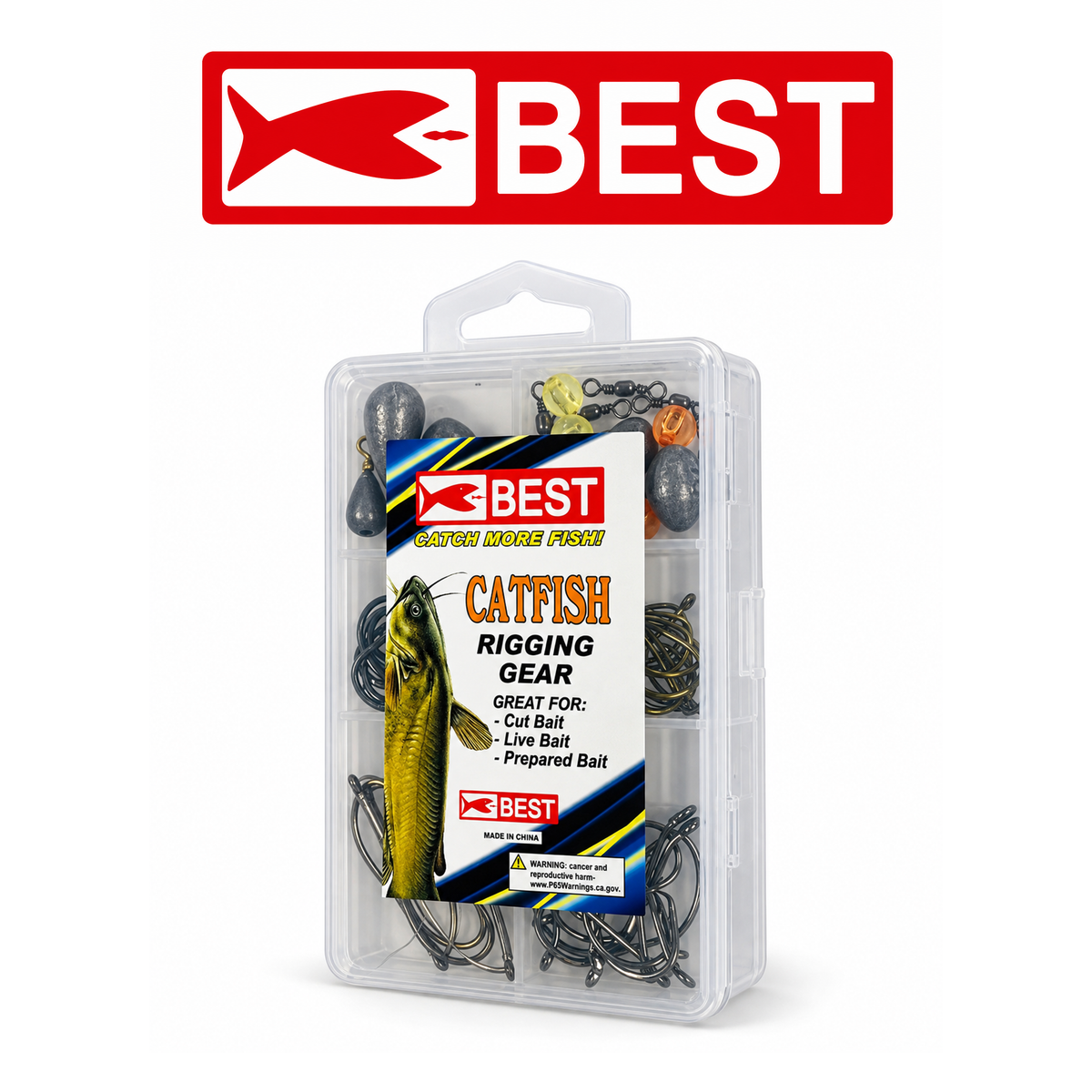Catfish Fishing Species Kit – Essential Tackle Kit for Catfish Anglers