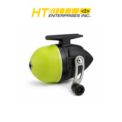 HT Neon Spincast Reels Black/Silver Cone and Assorted Colors