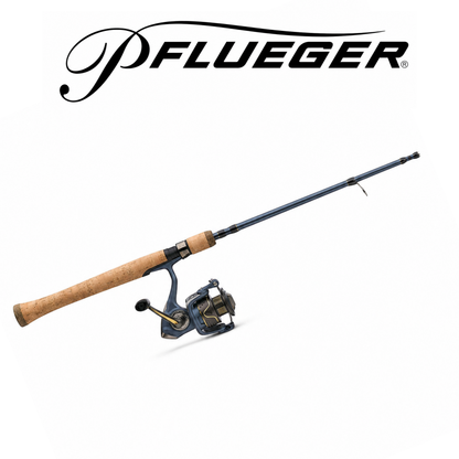 Pflueger President Spinning Combo Reel Size 30 Right/Left Hand Retrieve
